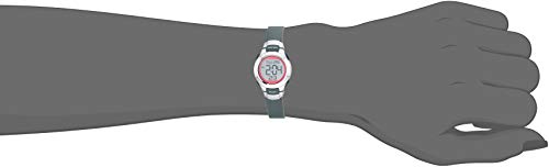 Armitron Sport Women's Digital Chronograph Resin Strap Watch, 45/7012 - color: Grey/Pink