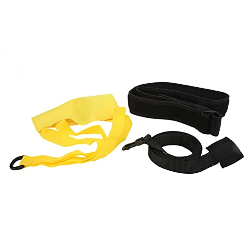 Swim Parachute, Enhanced Resistance Training Swim Training Belt Durable Drag for Swimmers Athletes Speed Drills