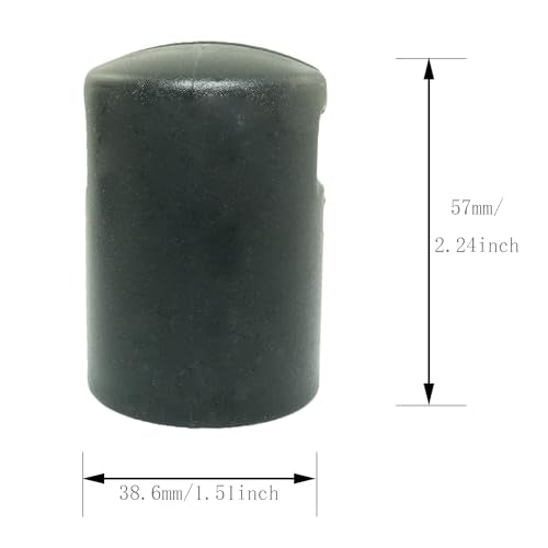 6PCS Plastic Trampoline Enclosure Pole Cap for Flat Steel Sheet Top Ring System Suitable for 1.26 inch Trampoline Enclosure Pole Cap Trampoline Replacement Parts Caps Net Post Top Bracket