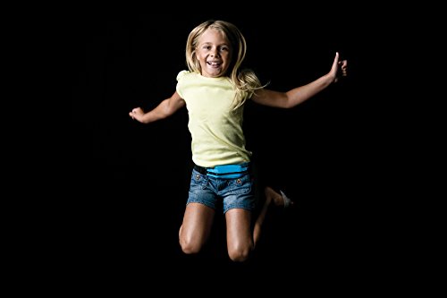 SPIbelt Kids Pocket Belt, Expandable Pocket, Adjustable Waist, No Bounce, No Logo Band, Stars & Stripes with Red Zipper - color: Stars & Stripes with Red Zipper