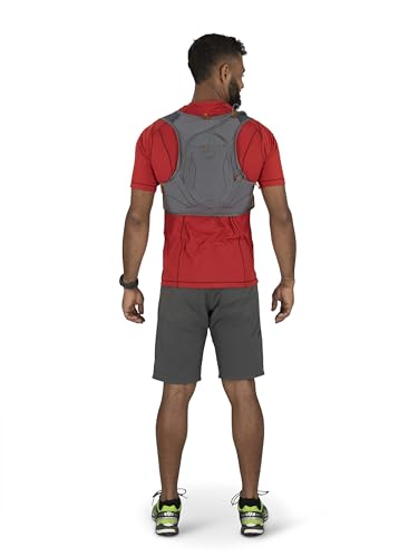Osprey Duro 6L Men's Running Hydration Vest with Hydraulics Reservoir - color: Phantom Grey/Toffee Orange
