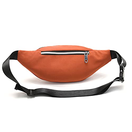 Waist Pack Bag for Men&Women - Fanny Pack for Workout Traveling Running. - color: (Without headphone hole)Yellow