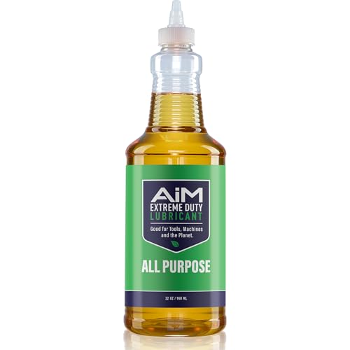 PlanetSafe Lubricants AiM Extreme Duty Lubricant/Grease - 32 oz - All-Purpose Spray - Household Oil - Safe for Tools, Machinery, Garage Doors, Moving Parts - Made in the USA - size: AiM | 32oz | All Purpose