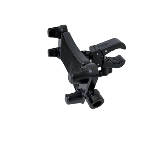 Universal Clamp-On Tablet Holder Phone Mount for Surveying Pole Rod Tripod