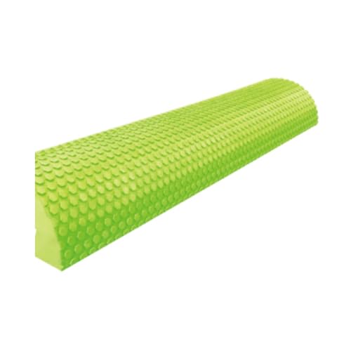 Foam Roller for Muscle Recovery, High-Density, Green, Deep Tissue Massage (Half Roller) - size: Half Roller