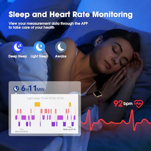 Fitness Tracker Watch with Heart Rate, Activity Tracker, Pedometer Watch - color: Purple