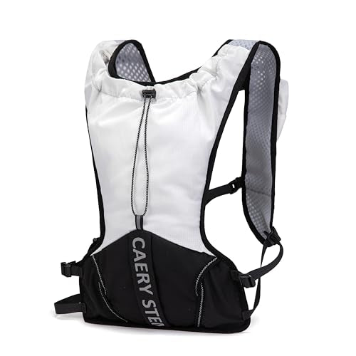 Lightweight Running Hydration Backpack, 1.5L Water Bag Running Vest - color: white1