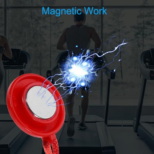 PATIKIL Treadmill Safety Key, Universal Treadmills Magnet Key Replacement Security Stop Key Round Magnetic Safety Switch for Most Treadmills - size: 1.1"