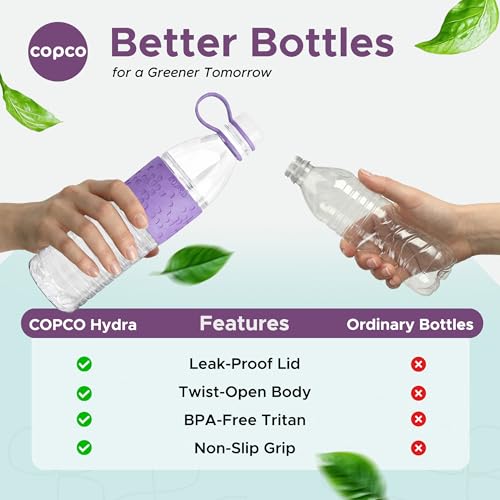 Copco Hydra Water Bottle - Purple 20 Oz - color: Purple