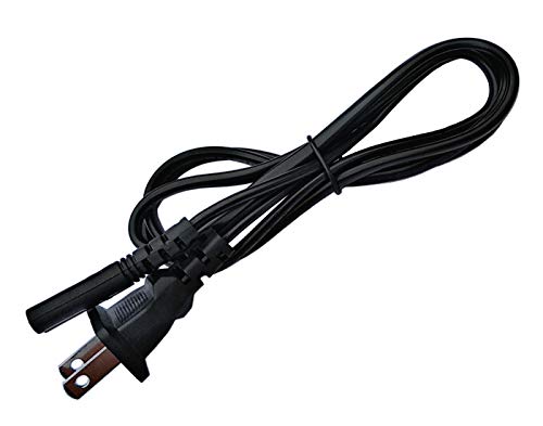 6 Feet 100V-240V AC Power Cord Charging Cable Plug Lead Charger Compatible with Westionc HJDFGSS KMS011M KMSO16M Under Desk Elliptical Machine Electric Ellipse Leg Power Supply