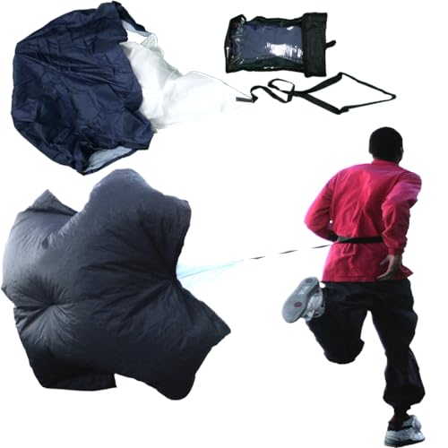 BlueDot Trading Speed Training Resistance Parachute Power Running Chute - size: 48"