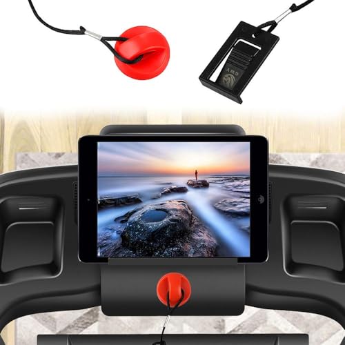 Magnetic Safety Key Lock Compatible with Nordic-Track/FreeMotion/Proform Treadmill, Universal Emergency Stop Switch, Treadmill Accessory