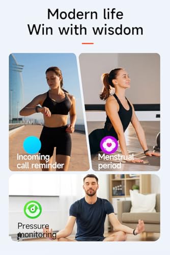 Screenless Health Fitness Tracker for Men Women Activity Watch 24/7 Heart Rate Blood Pressure Sleep HRV Monitor Step Counter Smart Bracelet No Screen Long Battery Life - color: Beige