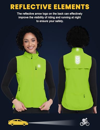 Little Donkey Andy Women's Lightweight Quick Dry Vest Windproof Summer Vest - color: Yellow, size: 3X-Large