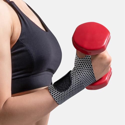 Ultra-Thin Wrist Brace (2Pcs),Lightweight Wrist Wrap for Pain Relief - color: Black