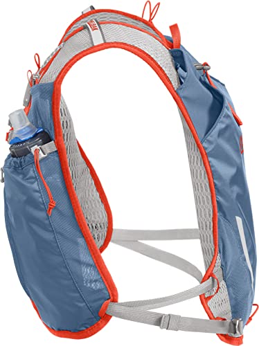 CamelBak Trail Run Hydration Vest - color: Captain's Blue/Spicy Orange