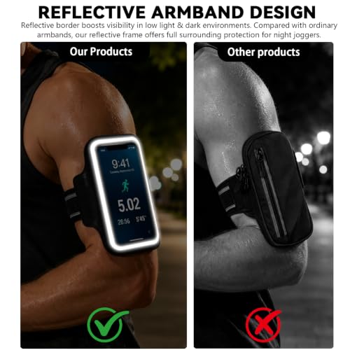 Running Armband with Card Slot, 2 Pack
