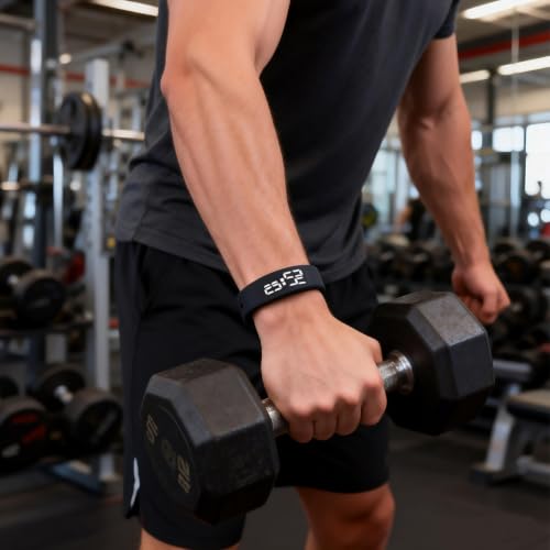 Vibrating Alarm Wristband for Heavy Sleepers Silent Vibration Clock
