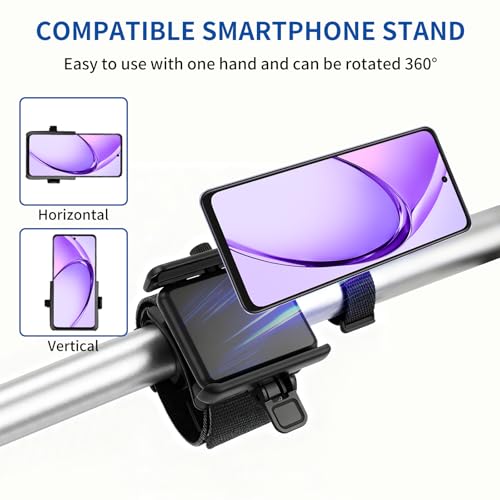 Armband Phone Holder, No Screen Blocking, 360° Rotating Arm Phone Mount, Memory Lock, Quick Release, for Android, iPhone 17/16/15/14/13 Pro Max/Pro/Mini/12/11/SE/Xs/XR/8 Plus, Fits 4–6.7" Phones - size: Armband