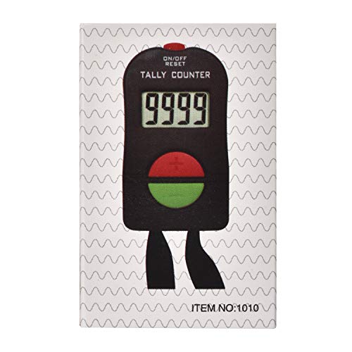 Electronic Tally Counter, Handheld Number Clicker with Lanyard, 4-Digital