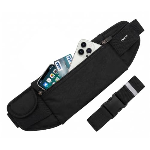 The Belt of Orion Money Belt, Anti-Theft Travel Waist Pack, Slim 9x4in - size: Travel 9"x4"