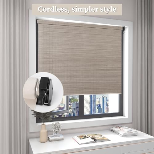 Roller Blind Bracket Replacement for Coolaroo Sun Shades Black - color: Black, size: 1 set bracket