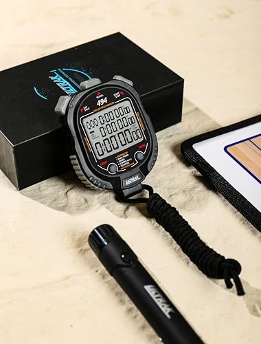 ULTRAK 494 Stopwatch - 500 Dual Split Memory, Waterproof, LED Backlight