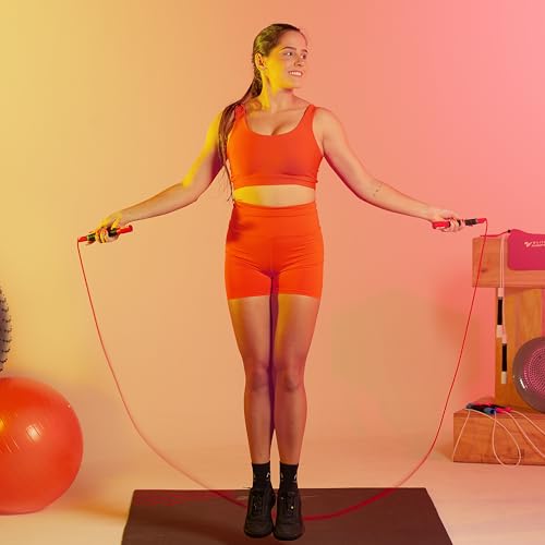 Elite Jumps Freestyle PVC Jump Rope Bundle, - color: Turquoise
