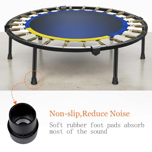 Replacement Mini Trampoline Leg Cap Tips,Black,Only Fit in 1in Diameter Mini Trampoline Legs