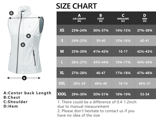Little Donkey Andy Women's Lightweight Softshell Vest - color: White, size: 3X-Large