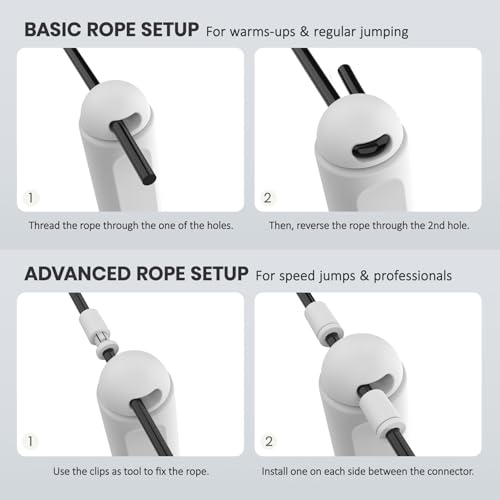 multifun Digital Jump Rope with Smart Counter & Timer - Adjustable Speed Skipping Rope for Fitness, Weight Loss, Boxing, MMA - Tangle-Free Ball Bearings & Anti-Slip Handles for Men, Women, Kids.(2026 New Evolution for 3second Rope Swap) - color: Rosepink