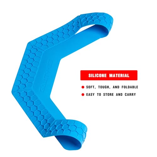 Agility Footwork Rings 3 Pcs for Sports & Fitness Step Training - color: Red