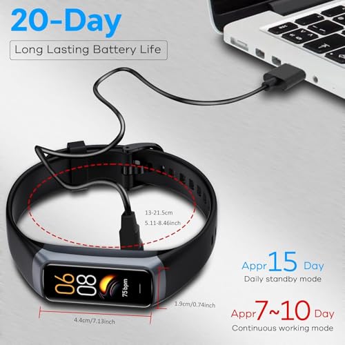 Fitness Tracker, 2026 Smart Band with Heart Rate & Blood Pressure Monitor, IP67 Waterproof Activity Tracker with Sleep Tracking & Step Counter for Men Women, Black - color: Black