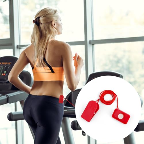Gosknor 2pcs Treadmill Magnet Safety Key, Magnetic Safety Switch Clip Universal Treadmill Emergency Stop Magnet Running Machines Replacement Parts Accessories - style: Style B