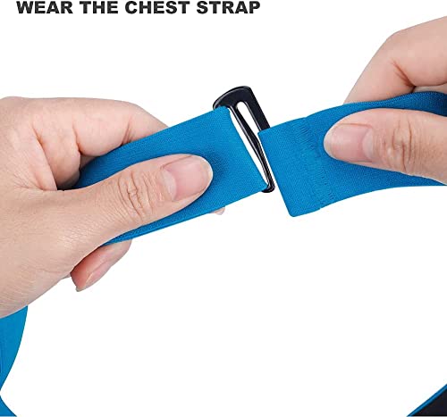 Heart Rate Strap Replacement for suunto hr strap - color: Blue