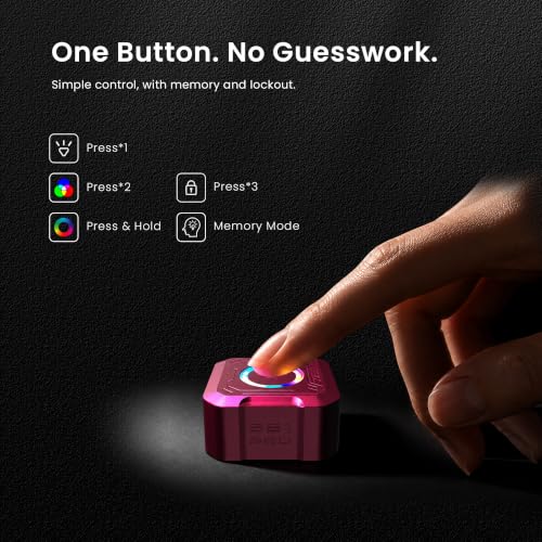 sofirn SE1 Pro EDC Pocket Flashlight, RGB Color Light, USB-C Rechargeable - color: Green-SE1Pro