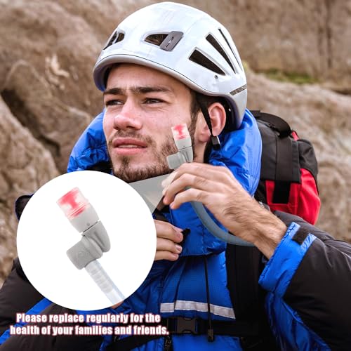 3pcs Bite Valve Replacement for, Mouthpiece Replacement for Hydration Pack Valve for, Osprey Hydration Bladder (Gray)