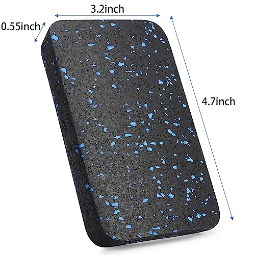 Rubber Treadmill Mat Pads, 12-Pack, 4.7 x 3.2 x 0.55 in - size: 4.7 x 3.2 x 0.55 in