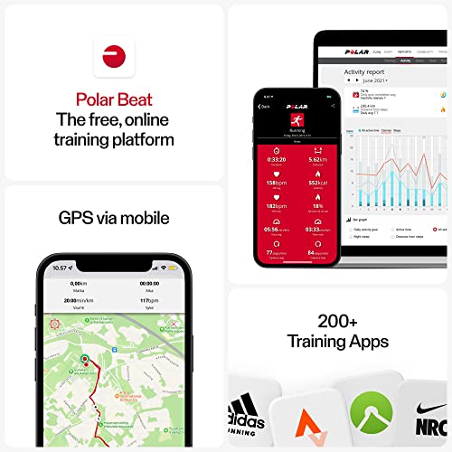 Polar H9 Heart Rate Sensor - size: Medium to XX-Large