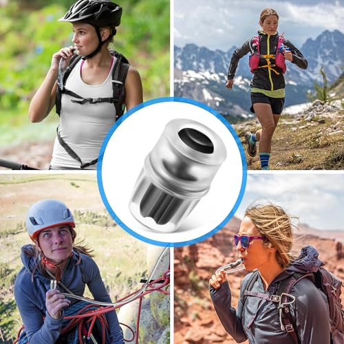 Enhon Hydration Bladder Silicone Bite Valve Replacement - color: Black