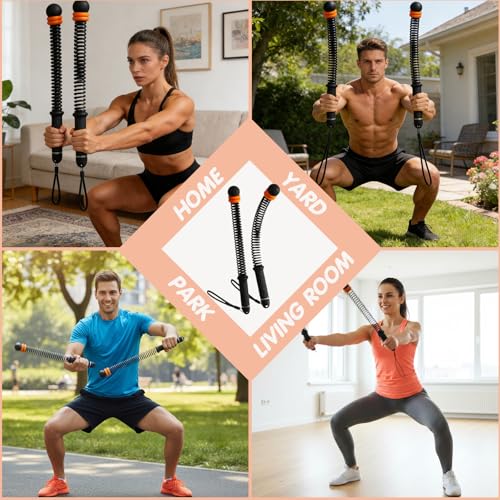 Portable Ropeless Battle Ropes