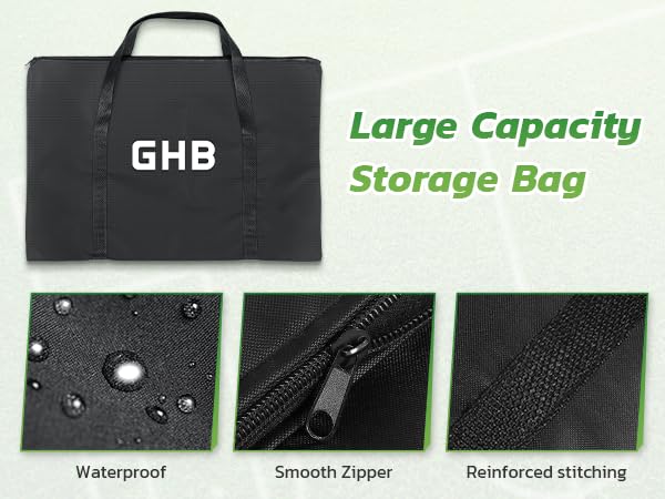 GHB Rubber Base 6 Pack Compatible for Agility Poles