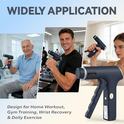 Digital Hand Dynamometer, 2-in-1 Adjustable Grip Strength Tester