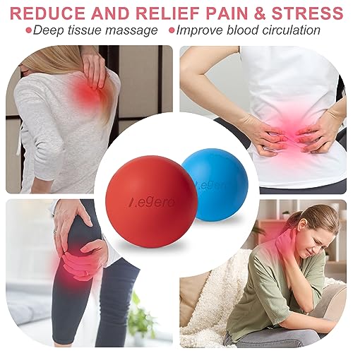 Massage Lacrosse Balls,Yoga Deep Tissue Massage(Mint Green+Sakura Pinke) - color: Mint Green + Sakura Pinke