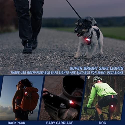 Mudder Running Lights for Runners Rechargeable LED Safety Lights