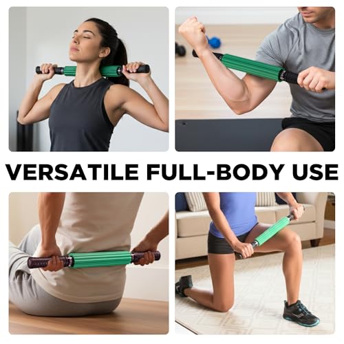 THERABAND Roller Massager, Muscle Massage Tool, Fascia Release, Back, 21" - style: Standard