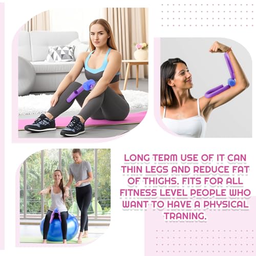 Women Fitness Exercise Equipment Trainer Set Pedal Resistance Band - color: Purple