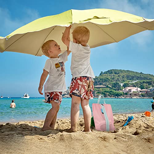 pack all Kids Shoe Bag for Travel, Water-Resistant Shoe Pouch for Sports - color: Pink