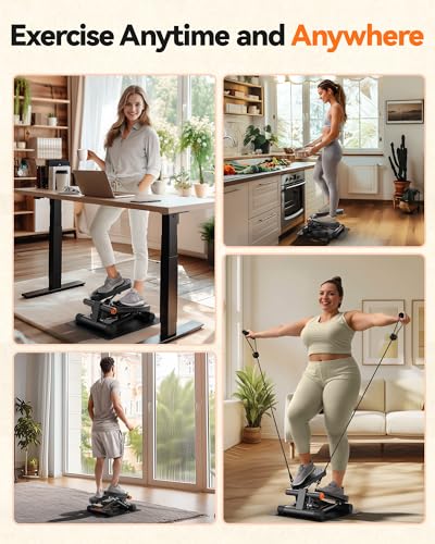 Niceday Steppers for Exercise at Home, Mini Stepper with 300LBS Capacity