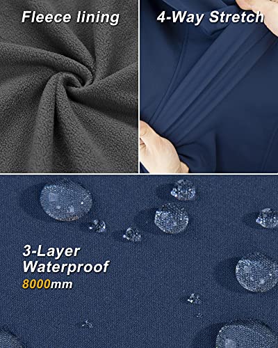 33,000ft Women's Hooded Lightweight Softshell Vest Fleece Lined for Running - color: Blue, size: X-Small